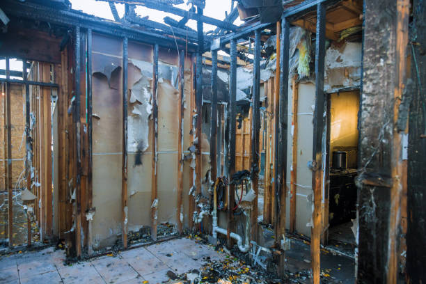 Professional Fire Damage Removal technician working in Minneapolis, MN